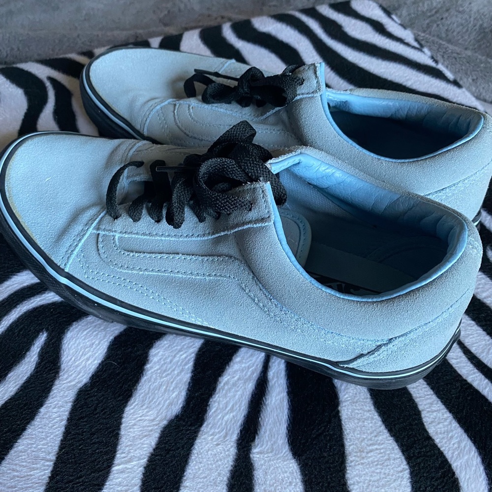 VANS x UO ‘Old Skool’ Light Blue w/ Black Sole